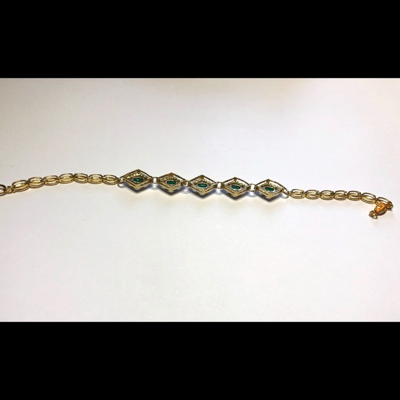 Women’s Yellow Gold Over Sterling Silver Bracelet - Picture 5 of 5